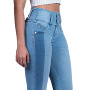 Jeans Push Up Azul Cheviotto 14407 - 40