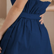 Falda Confort Azul THModa 15996