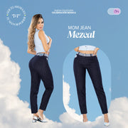 Jean Mom Azul Multicuadros Tyt Mezcal - 42