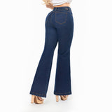 Jeans Campana Push Up Azul Misshop 16293