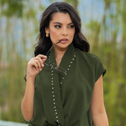 Enterizo Amplio Verde THModa 16302