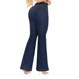 Jeans Campana Azul Misshop 16354