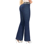 Jeans Campana Azul Misshop 16359