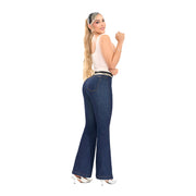 Jeans Campana Azul Misshop 16359 - 42