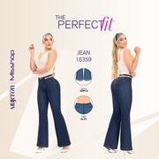 Jeans Campana Azul Misshop 16359 - 46