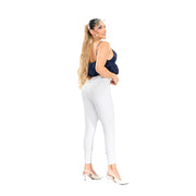 Jeans Push Up Blanco Mujeron 16377 - 42