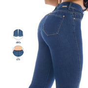 Jeans Bota Campana Azul Misshop 16417 - 40