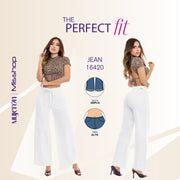 Jeans Wide Leg Blanco Misshop 16420 - 46