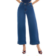 Jeans Wide Leg Azul Misshop 16425 - 38