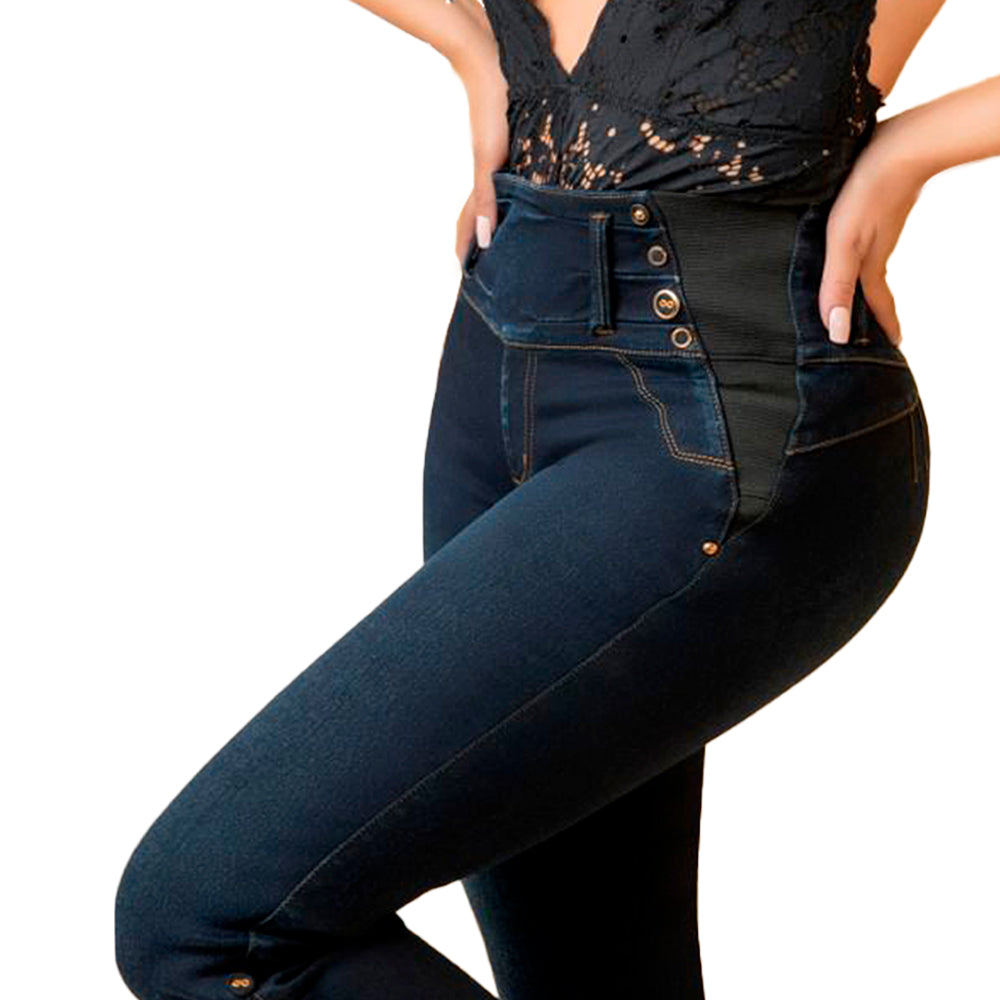 Jeans Push Up Azul Oscuro Real Jeans 21207 - 38