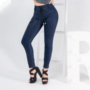 Jeans Levanta Cola Azul Oscuro Real Jeans 21215 - 36