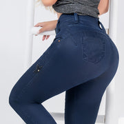 Jeans Levanta Cola Azul Oscuro Real Jeans 21215 - 42