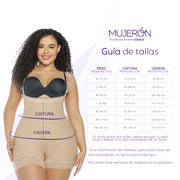 Faja Moldeadora Strapless Short Fajas Salome 0214 - L
