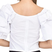 Blusa Confort Blanca Passaro 2210941 — vista posterior