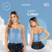 Corset Índigo Azul Medio TyT Conac