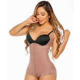 Faja Body Espalda Alta Cocoa Mujerón 413-ccb