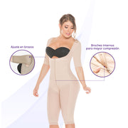 Faja Lipoescultura Postoperatoria Con Mangas Salome 0519 - 3XL