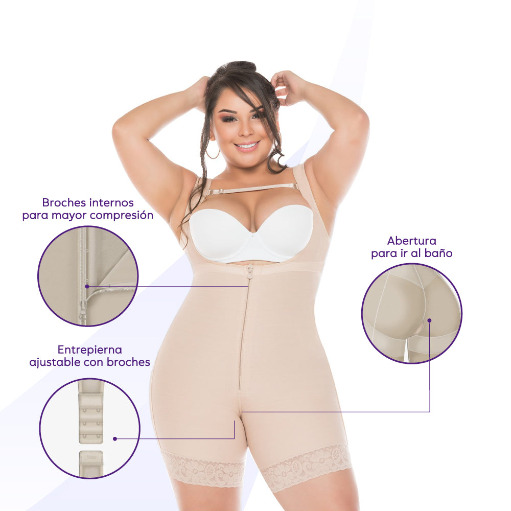 Faja Lipoescultura Short Sisa Salome 520-2 - 3XL