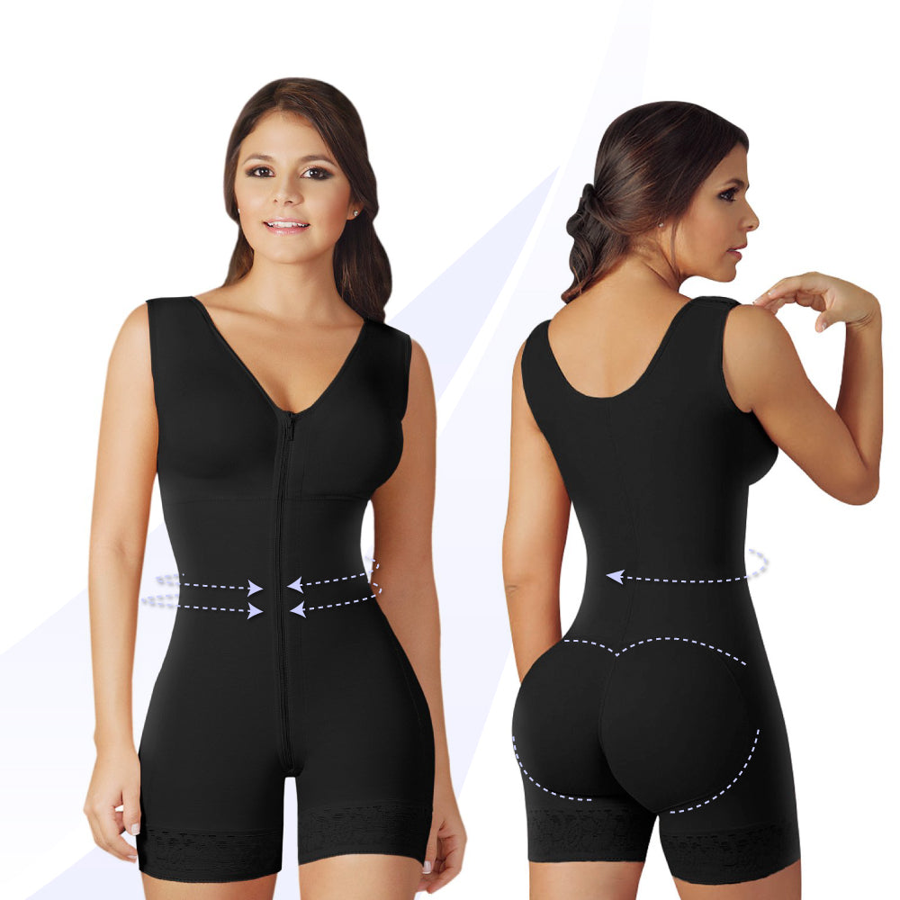 Faja Lipoescultura Corta Con Brasier Salome 0523-2 - 4XL