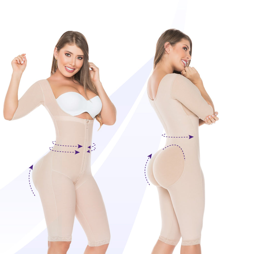 Faja Lipoescultura Mangas Fajas Salome 0525 - 3XL