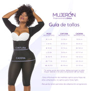 Faja Lipoescultura Mangas Fajas Salome 0525 - M