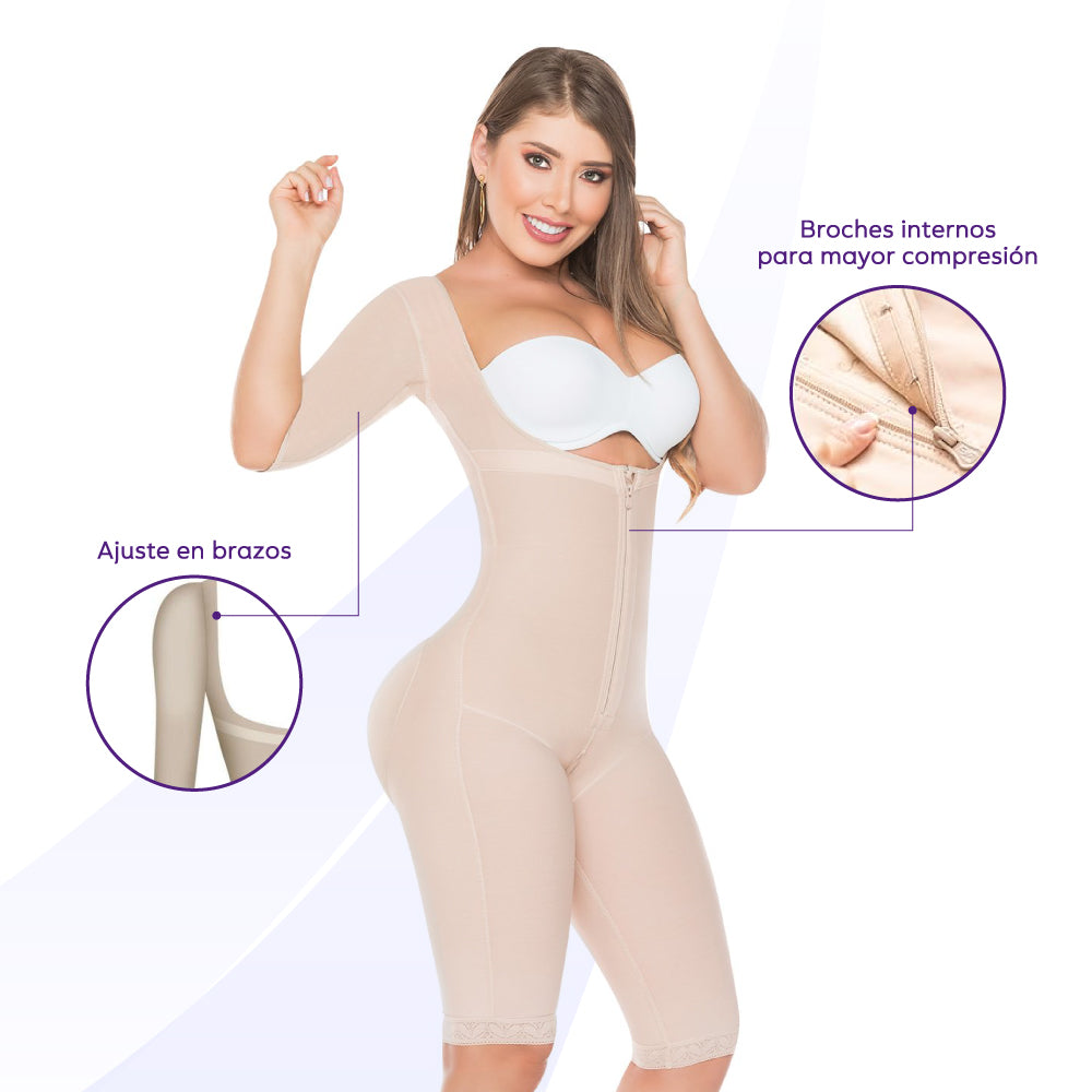 Faja Lipoescultura Mangas Fajas Salome 0525 - 3XL