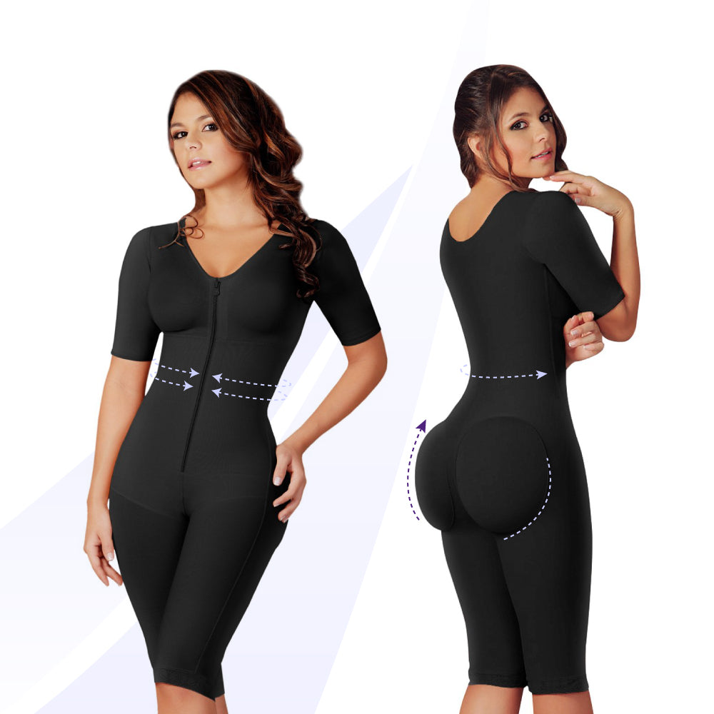 Faja Lipoescultura Enteriza Brassier Mangas Salome 0526 - L