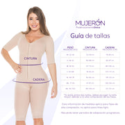 Faja Lipoescultura Enteriza Brassier Mangas Salome 0526 - M