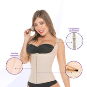 Chaleco Moldeador Tiras Removibles Fajas Salome 0313 - 3XL