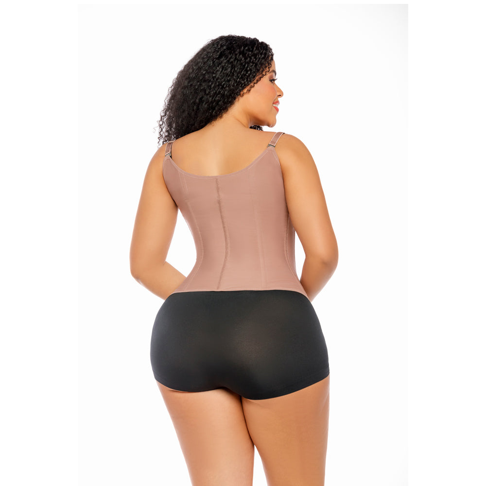 Faja Chaleco Alta Compresión Cocoa Mujeron 313-ccb - 3XL