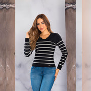Saco Ajustado Negro TyT Amalia