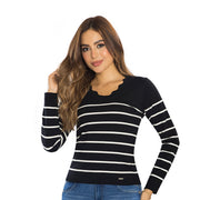 Saco Ajustado Negro TyT Amalia