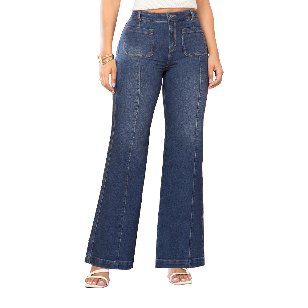 Jeans Bota Ancha Azul Tyt Jeans Amanecer - 38