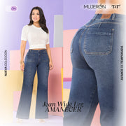 Jeans Bota Ancha Azul Tyt Jeans Amanecer - 44