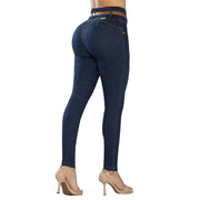 Jeans Push Up Azul Tyt Jeans Angélica - 36