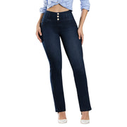 Jean Push Up Tiro Alto Azul Tyt Jeans Brillo - foto 2
