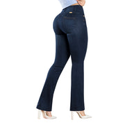 Jean Push Up Tiro Alto Azul Tyt Jeans Brillo - foto 1