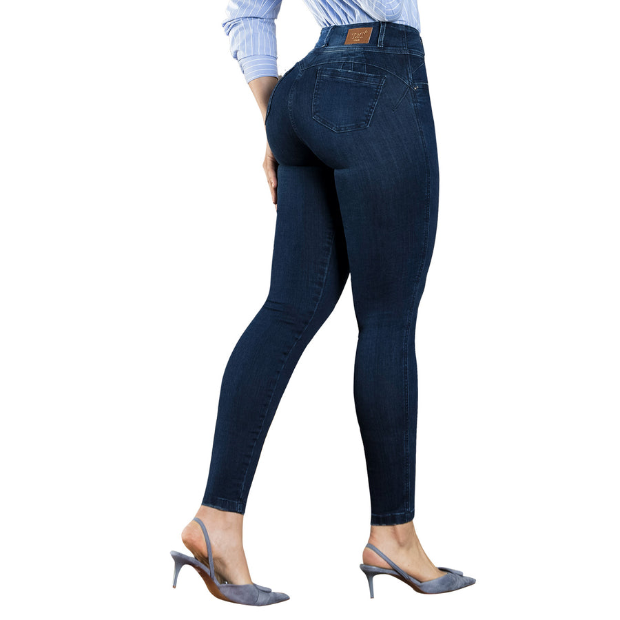 Jean Push Up Tiro Alto Azul Tyt Jeans Vibra - foto 1