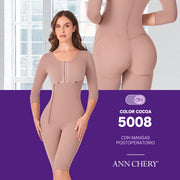Faja Postoperatoria Mangas Sostén Cocoa Ann Chery 5008 - XS
