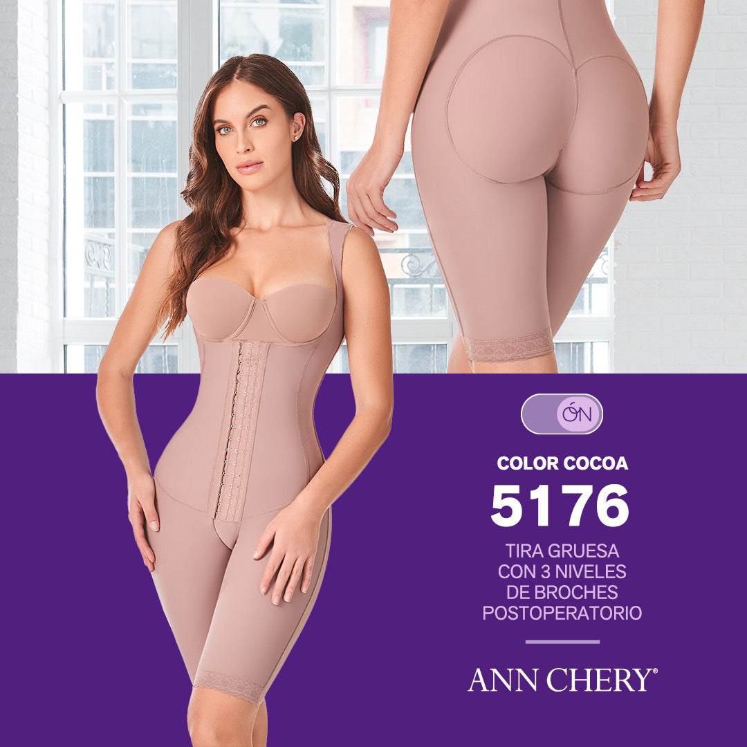 Faja Enteriza Reductora Moldeadora Cocoa Ann Chery 5176 - XL