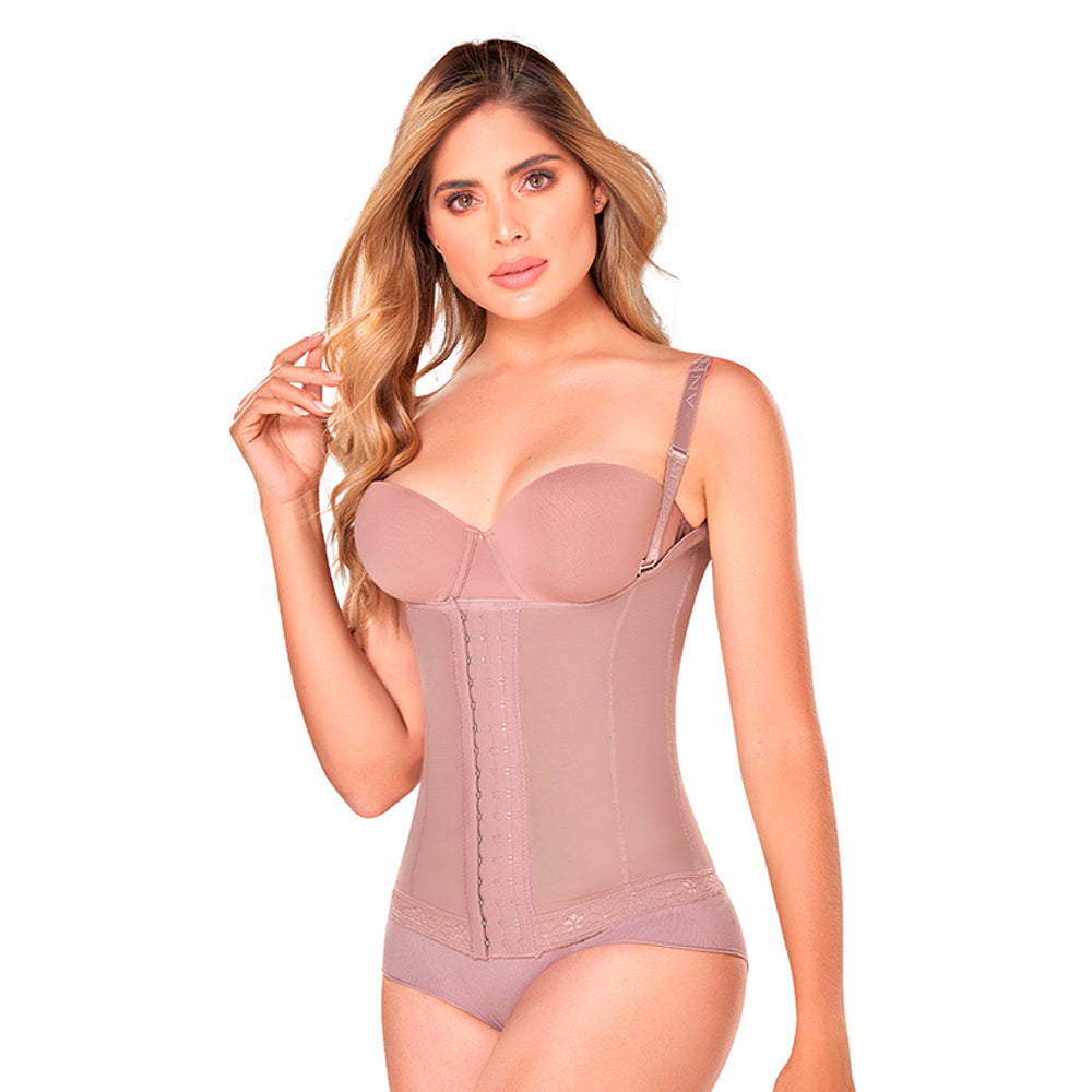 Faja Chaleco Reductor Moldeador Cocoa Ann Chery 5173 - 2XL
