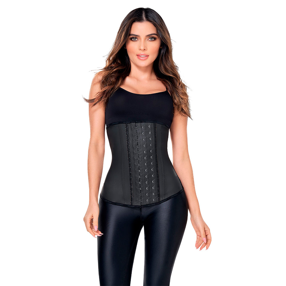 Cinturilla Látex 3 Broches Negro Ann Chery 2021 - M
