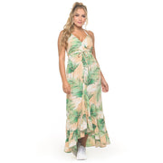 Vestido Largo Tirantes Beige Truccos B35044034