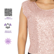 Blusa Lentejuela Rosada TyT Michelada