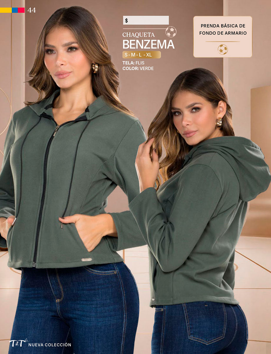 Chaqueta Manga Larga Verde Tyt Benzema - foto 8