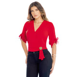 Blusa Amplia Rojo Cereza TyT Colorado