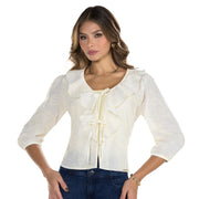 Blusa Manga 3/4 Amarilla Tyt Haití - foto 1