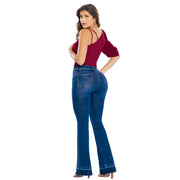 Blusa Asimétrica Vino Tinto TyT Rocco — cuerpo completo, vista posterior
