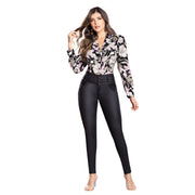 Blusa Estampado Floral TyT Sonora — cuerpo completo, vista frontal