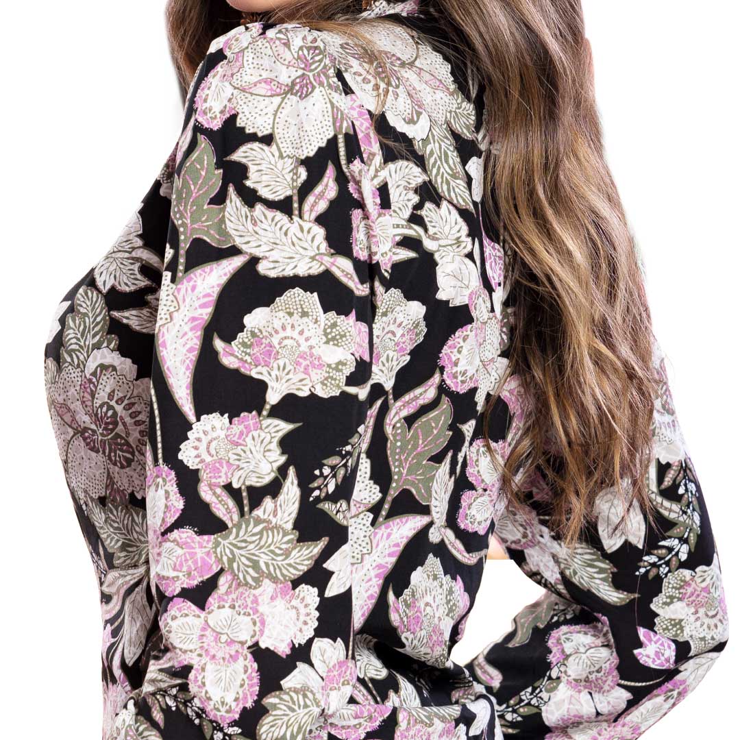 Blusa Estampado Floral TyT Sonora — detalle posterior